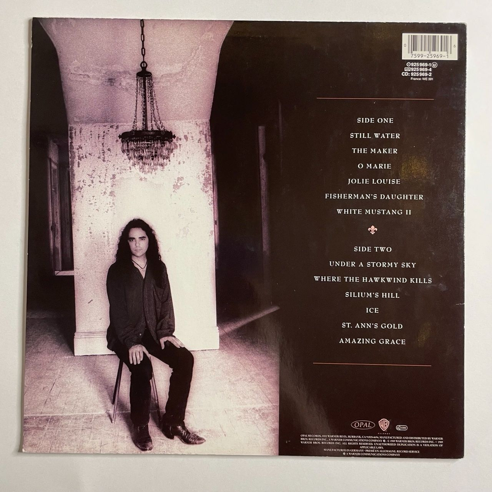 Винтажная виниловая пластинка LP Daniel Lanois Acadie (Germany 1989)