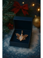 Бижутерная подвеска "Лунный мотылек"