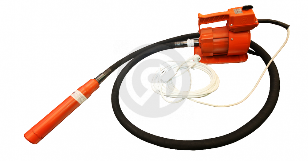 Глубинный вибратор КРАСНЫЙ МАЯК ЭПК-1800 - [1,8 кВт / 76 мм / 3-4,5 м / 220V]