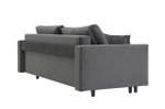 МЯГКАЯ МЕБЕЛЬ, Диван-кровать DAVID NEW. Цвет RIO GRAFFIT