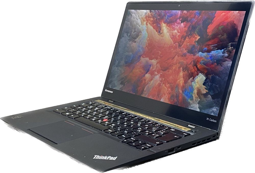 14" Уценённый ноутбук Lenovo ThinkPad X1 Carbon G2 i7 Touch 2k (2560x1440, intel Core i7-4600U, RAM 8ГБ, SSD 128ГБ, Intel HD Graphics 4400, Win 10 Pro)