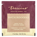 Teeccino, Жареный травяной чай, Snickerdoodle, без кофеина, 10 чайных пакетиков, 60 г (2,12 унции)