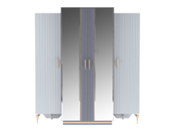 Коллекция "Самира" Серо-белая