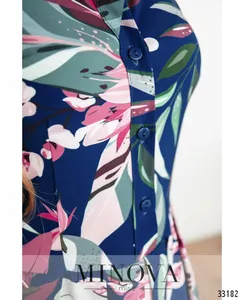 Платье 3120-синий Minova