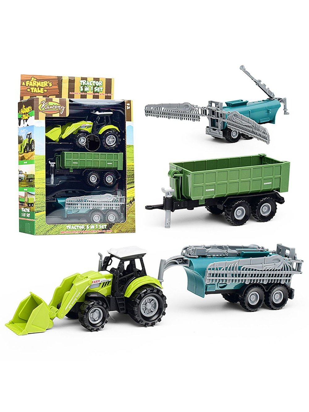 Игрушка Трактор Сельскохозяйственный (550-26P)