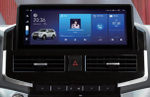 Магнитола для Toyota Land Cruiser 200 2007-2015 (с штат. камерой или 360) - Carmedia HP-T1206 монитор 12.3" на Android 12, 6/128Гб, CarPlay, 4G SIM-слот