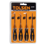 TOLSEN (TT20190) Набор для демонтажа сальников и колец, 4 предмета