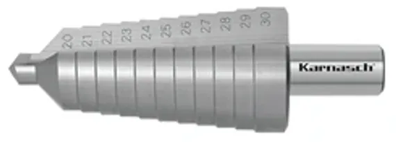 Ступенчатое сверло Ø 4-20 мм, Karnasch, арт. 21.3031
