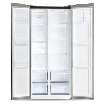 Холодильник Ginzzu NFK-465 Black glass