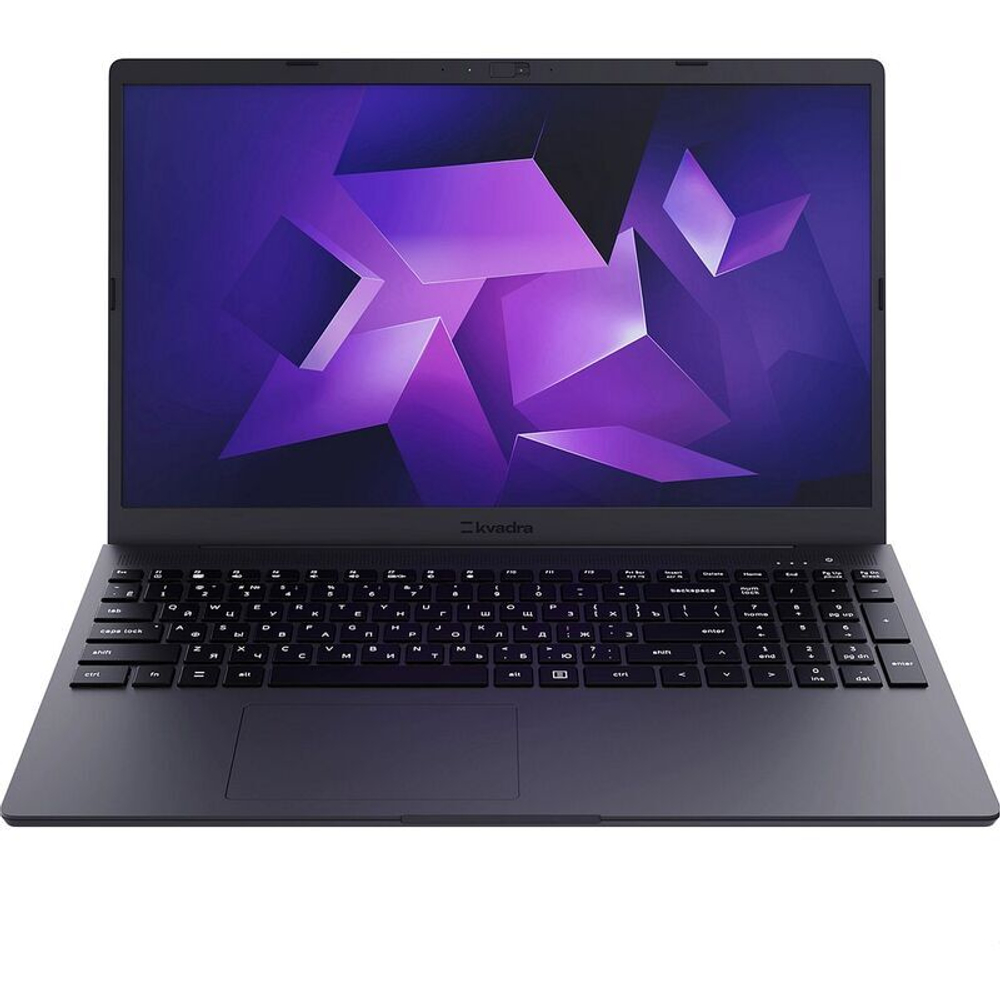 Ноутбук Kvadra NAU LE15T, 15.6" (1920x1080) IPS/Intel Core i3-1215U/8 ГБ DDR4/256 ГБ SSD/Intel UHD Graphics/Без системы, Черный (Y22L02P01101R_E860E4)