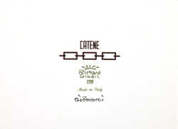 Блюдо квадратное Ricard Ginori Catene Ebano (30 см)