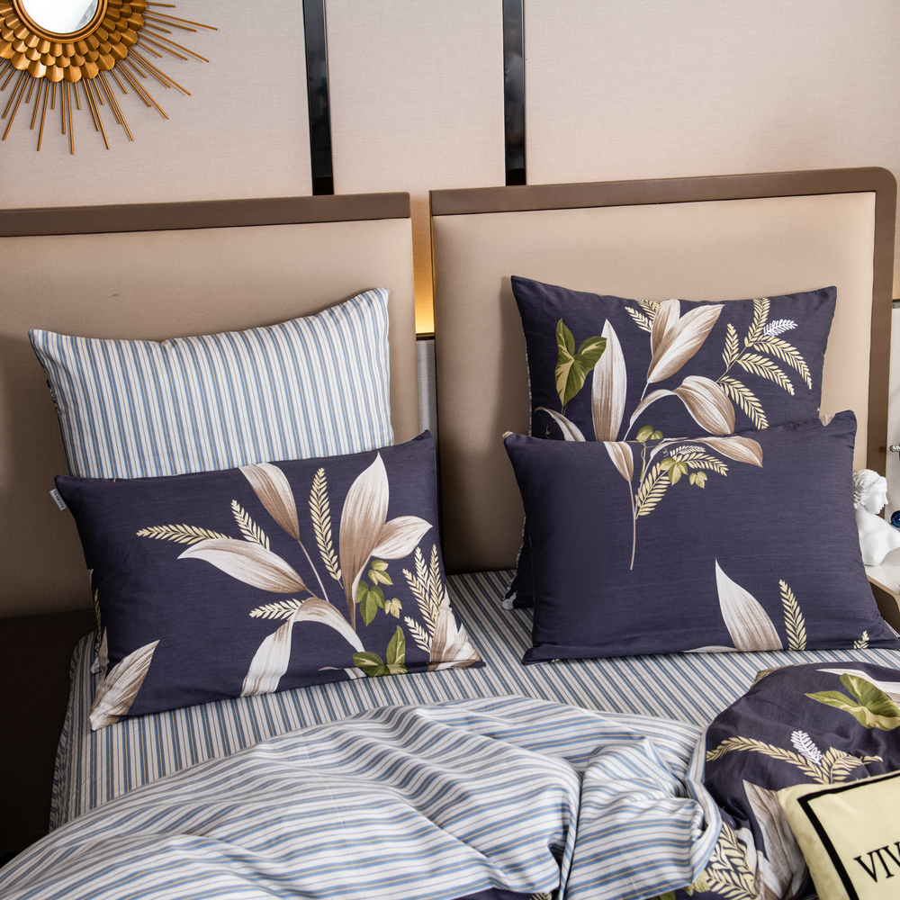 Комплект постельного белья Люкс Сатин 100% хлопок на резинке AR280