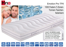 Матрас ортопедический 180x200 Hukla Emotion Pro TFK H3