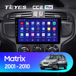 Teyes CC2 Plus 9" для Hyundai Matrix 2001-2010