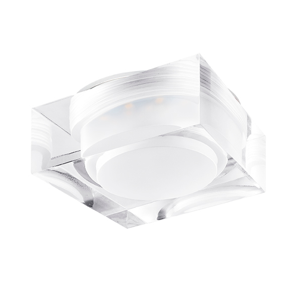070242 Светильник ARTICO QUA LED 5W 400LM ХРОМ/ПРОЗРАЧНЫЙ/МАТОВЫЙ 3000K