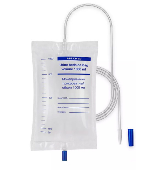 Мочеприемник прикроватный Apexmed 1000 мл