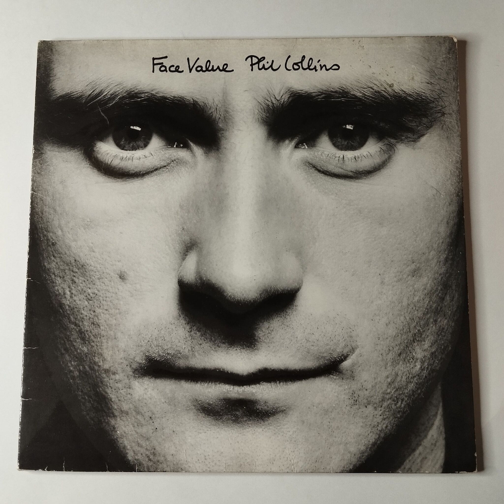Винтажная виниловая пластинка LP Phil Collins Face Value (Germany 1981) The Roof Is Leaking