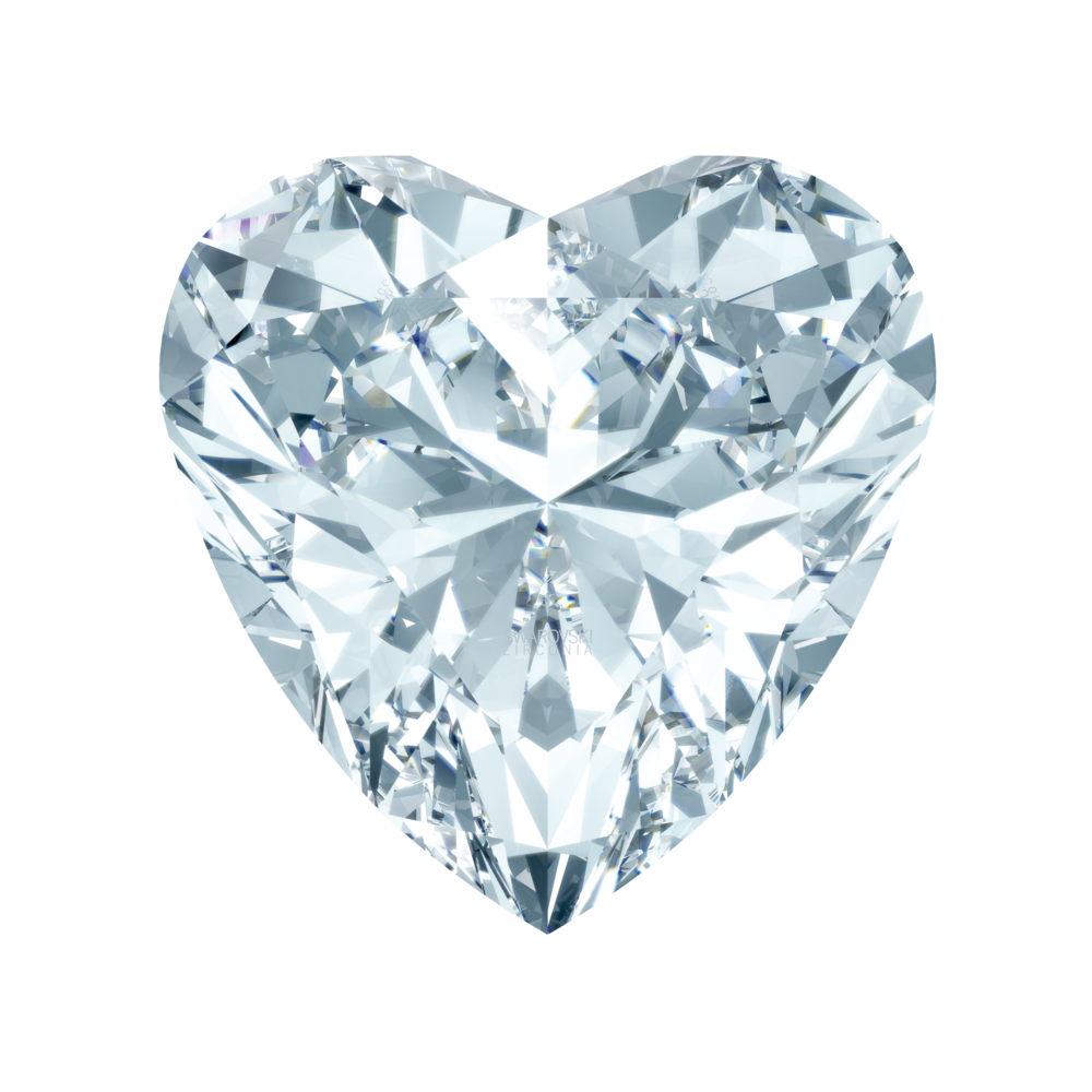 Фианит Сердце