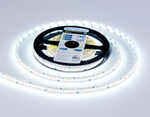 Светодиодная лента GS3303 2835 240Led/ 18W m/ 24V IP20 6500K/ 5000*10*1.2mm/ кратность резки 25mm (2 конт.)