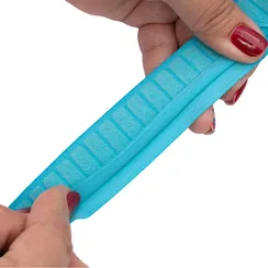 Резинка широкая, бирюза 30мм (полубейка), Германия