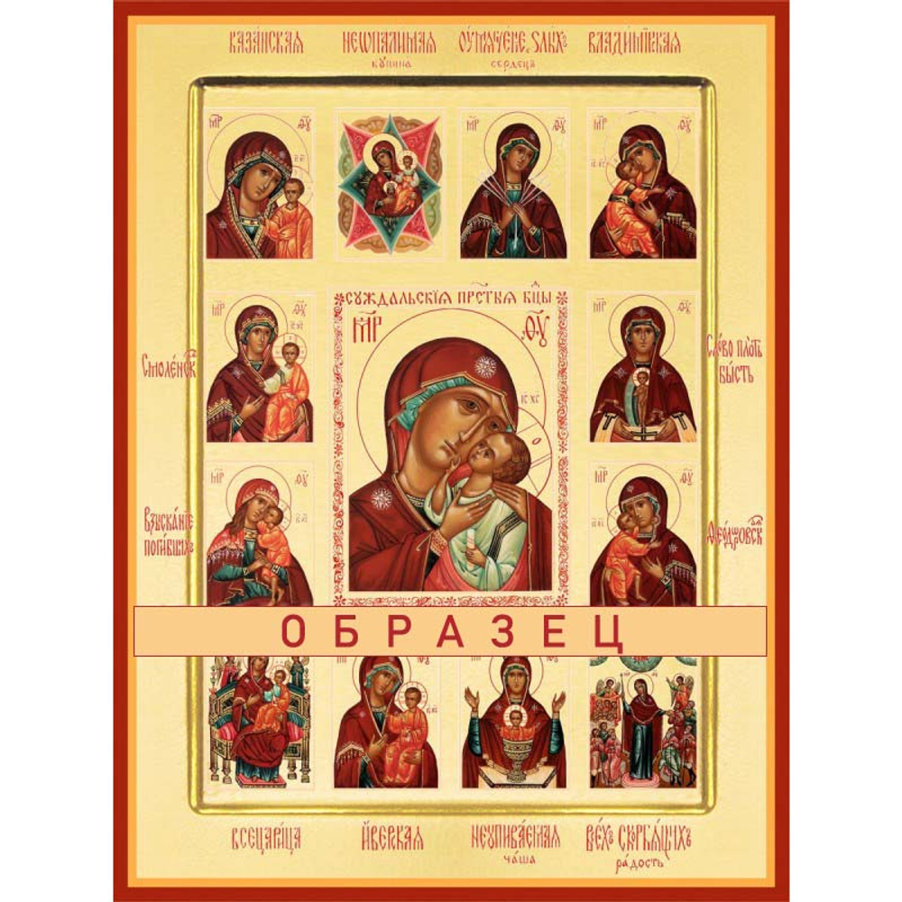 Суздальская икона Божией Матери БМ-111 (бм/С/1/1)