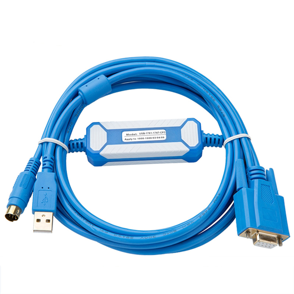 Кабель USB-1761-1747-CP3 для программирования ПЛК Rockwell Automation Allen-Bradley серии 1000/1200/1500