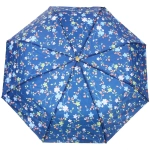 Зонт женский полуавтомат «Лагуна», микс 6 цветов, 8 спиц, d-100см, длина в слож. виде 30см