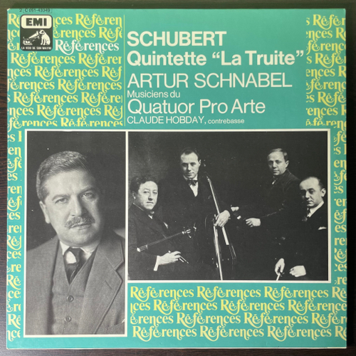 Шуберт - Квинтет "Форель" (Франция 1982г.)