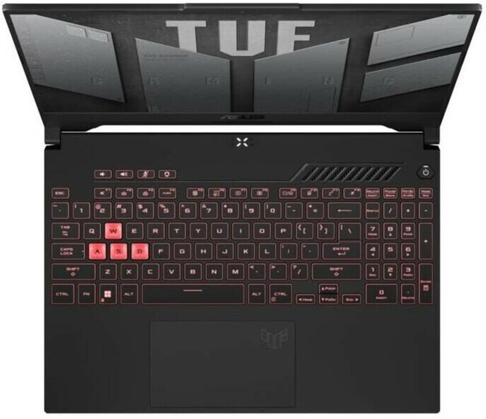 Ноутбук ASUS TUF Gaming A15 FA507NU-LP141 15.6" FHD IPS 250N 144Hz/R5-7535HS/16Gb/512Gb SSD/RTX 4050 6Gb/DOS/Mecha Gray/Русская раскладка