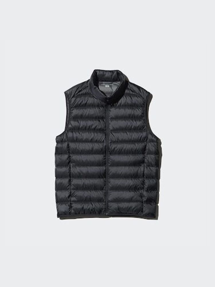 UNIQLO Ультралегкий пуховый жилет, черный