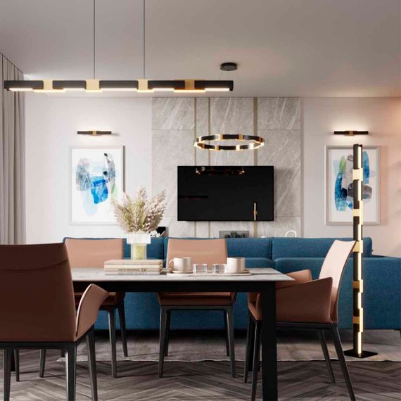 Подвесной светодиодный светильник Odeon Light Fierro 4991/80L