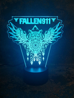 3Д-светильник Сова "Fallen"