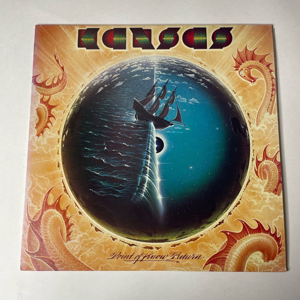 Винтажная виниловая пластинка LP Kansas Point Of Know Return (Japan 1977) (No Obi) Paradox