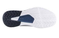 Мужские теннисные кроссовки Head Revolt Court 5.0 - white/blueberry