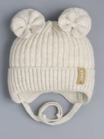 Шапка вязаная демисезонная для девочки