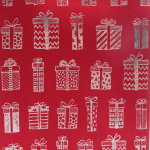 Пакет подарочный «Подарки» 18*24*8,5 см