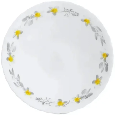 Салатник стеклянный 16см «IKATIUM YELLOW» V0067