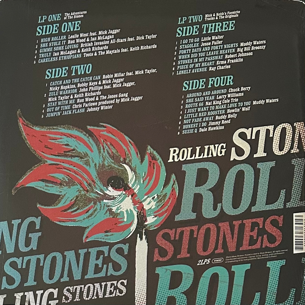 Сборник The Many Faces Of The Rolling Stones 2LP (Франция 2022г.) Red