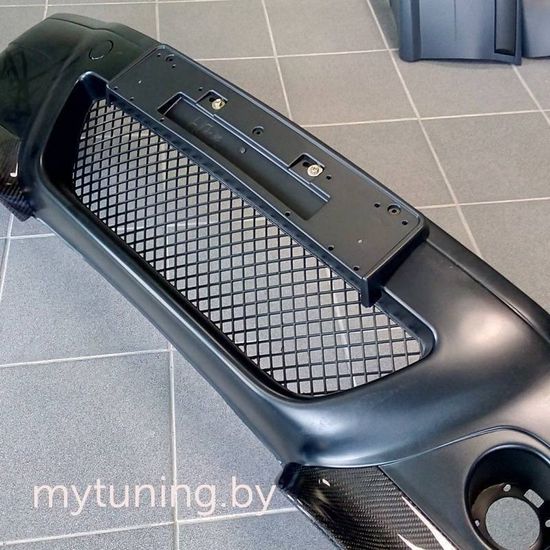 Передний бампер CSL LOOK CARBON для BMW E46 coupe