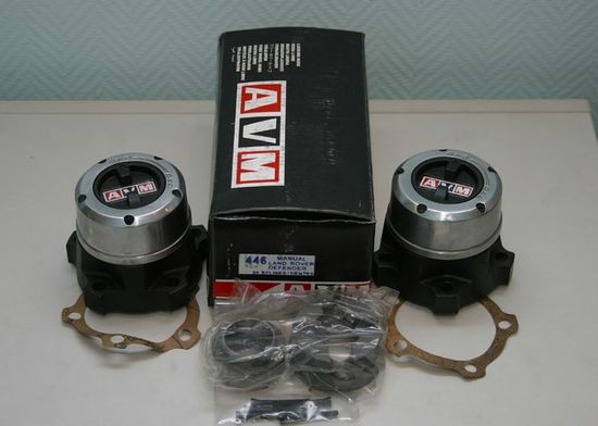Комплект колесных муфт (хабов) Land Rover Defender AVM-446