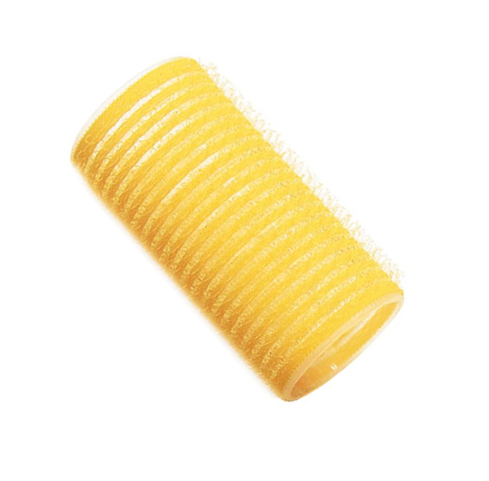 Бигуди-липучки Sibel 32мм желтые 12шт/уп