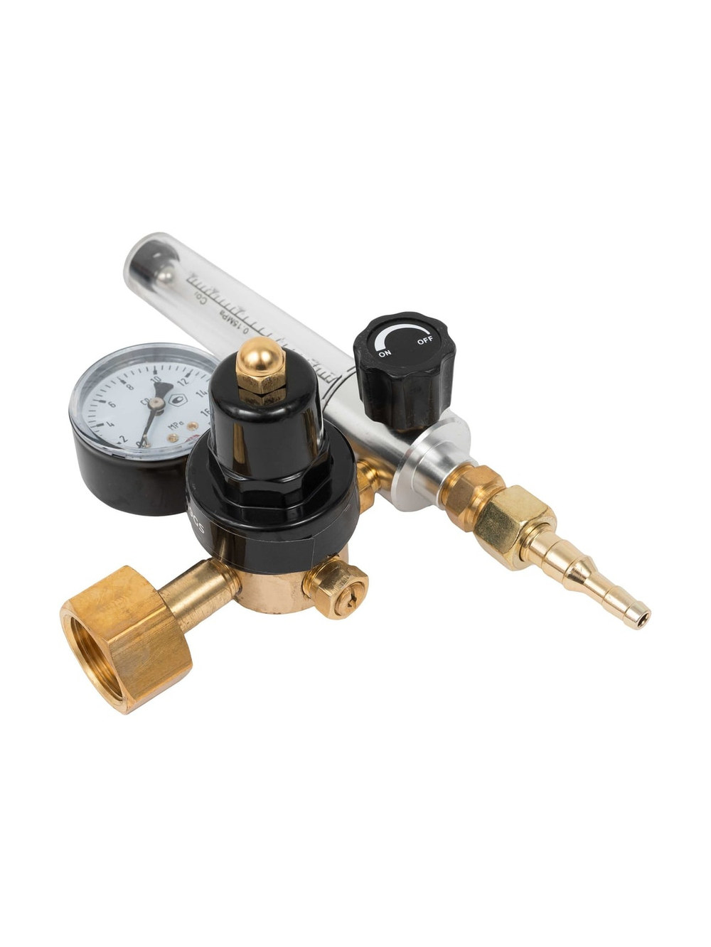 Редуктор углекислотный манометр + ротаметр Gigant У-30 GT-119GS