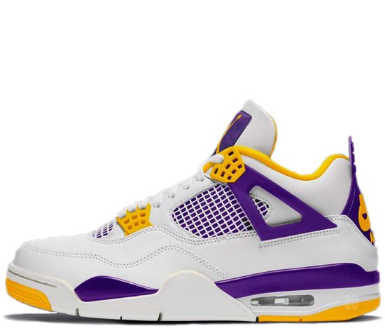Кроссовки Nike Air Jordan 4 "Lakers"