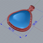 3D-модель кулона