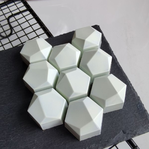 594 | Форма &quot;Геометрия и грани&quot; (275*175 мм)