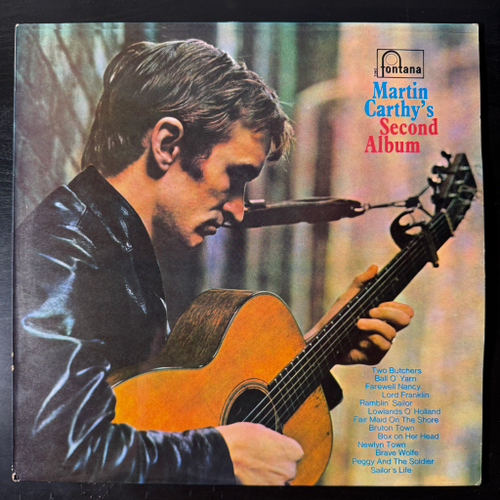 Martin Carthy ‎– Martin Carthy's Second Album (Англия 1966г.)