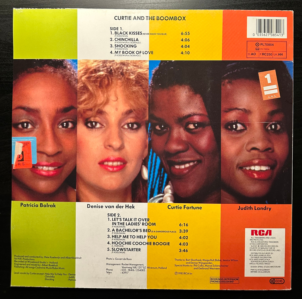 Curtie And The Boombox - Curtie And The Boombox (Германия 1985г.)