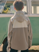 Куртка непромокаемая с капюшоном для мальчика Next E82-311, Бежевый