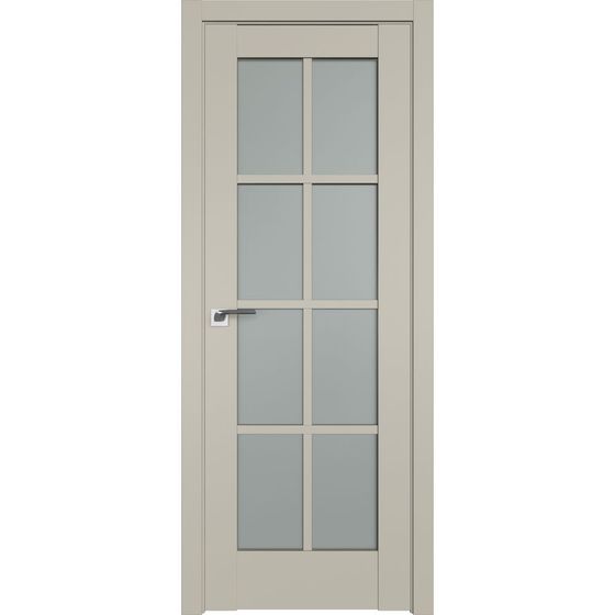 Фото межкомнатной двери unilack Profil Doors 101U шеллгрей стекло матовое