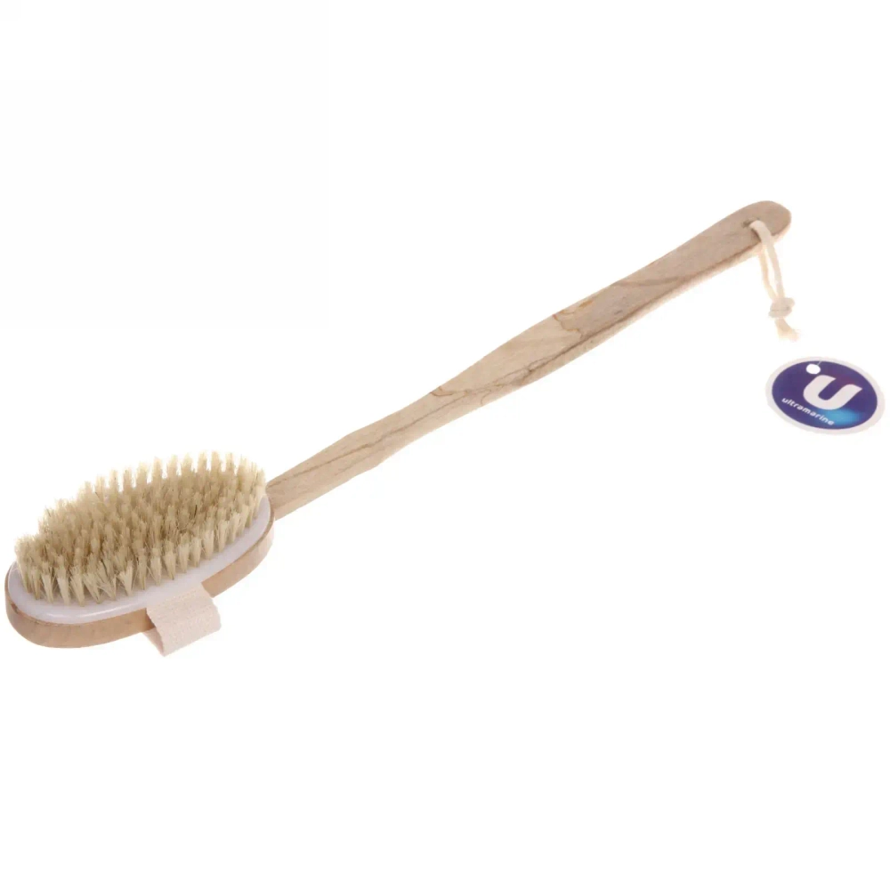 Щетка для тела массажная «Ultramarine - Пробуждение», 42*6,5см (лейбл) ПЕРВАЯ ЦЕНА✦